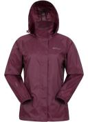 Mountain Warehouse Pakka II Womens Waterproof Jacket - Purple | Size 22