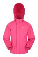 Mountain Warehouse Pakka Kids Waterproof Jacket - Black | Size 2-3