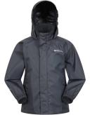 Mountain Warehouse Pakka Kids Waterproof Jacket - Grey | Size 2-3