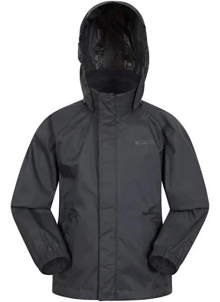 Mountain Warehouse Pakka Kids Waterproof Jacket - Grey | Size 2-3