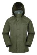 Mountain Warehouse Pakka Mens Waterproof Jacket - Green | Size XS