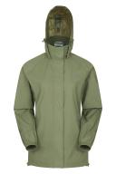 Mountain Warehouse Pakka Womens Waterproof Jacket - Green | Size 4