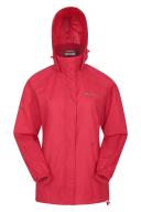 Mountain Warehouse Pakka Womens Waterproof Jacket - Red | Size 6