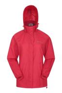 Mountain Warehouse Pakka Womens Waterproof Jacket - Red | Size 6