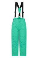 Mountain Warehouse Raptor Kids Snow Pants - Green | Size 5-6