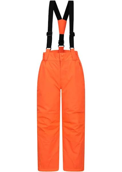 Mountain Warehouse Raptor Kids Snow Pants - Orange | Size 11-12