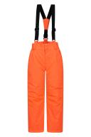 Mountain Warehouse Raptor Kids Snow Pants - Orange | Size 7-8