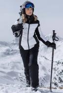 Mountain Warehouse Resort Womens RECCO Padded Ski Jacket - Charcoal | Size 12