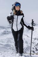 Mountain Warehouse Resort Womens RECCO Padded Ski Jacket - Charcoal | Size 12