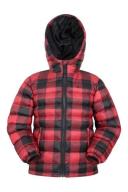 Mountain Warehouse Seasons Printed Kids Padded Jacket - Red | Size 5-6