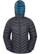 Mountain Warehouse Seasons Womens Padded Jacket - Blue | Size 8