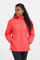 Mountain Warehouse Seasons Womens Padded Jacket - Coral | Size 28