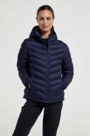 Mountain Warehouse Seasons Womens Padded Jacket - Dark Blue | Size 22