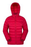 Mountain Warehouse Seasons Womens Padded Jacket - Red | Size 8