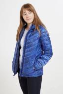 Mountain Warehouse Seasons Womens Printed Padded Jacket - Blue | Size 16