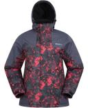 Mountain Warehouse Shadow II Mens Printed Ski Jacket - Blue | Size XXL