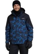Mountain Warehouse Shadow II Mens Printed Ski Jacket - Blue | Size XXS