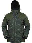 Mountain Warehouse Shadow II Mens Printed Ski Jacket - Grey | Size XL