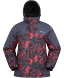 Mountain Warehouse Shadow II Mens Printed Ski Jacket - Grey | Size XS