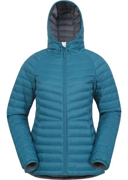 Mountain Warehouse Skyline Extreme Womens Hydrophobic Down Jacket - Dark Grey | Size 12
