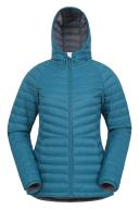 Mountain Warehouse Skyline Extreme Womens Hydrophobic Down Jacket - Dark Grey | Size 8