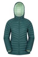 Mountain Warehouse Skyline Extreme Womens Hydrophobic Down Jacket - Green | Size 18