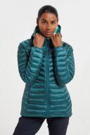 Mountain Warehouse Skyline Extreme Womens Hydrophobic Down Jacket - Green | Size 20