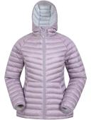 Mountain Warehouse Skyline Extreme Womens Hydrophobic Down Jacket - Grey | Size 14