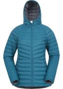 Mountain Warehouse Skyline Extreme Womens Hydrophobic Down Jacket - Grey | Size 6