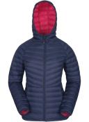 Mountain Warehouse Skyline Extreme Womens Hydrophobic Down Jacket - Navy | Size 18