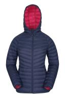 Mountain Warehouse Skyline Extreme Womens Hydrophobic Down Jacket - Navy | Size 18