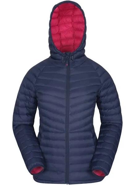 Mountain Warehouse Skyline Extreme Womens Hydrophobic Down Jacket - Navy | Size 18