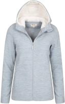 Mountain Warehouse Snowdonia Womens Fleece Hoodie - Grey | Size 12