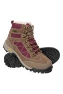 Mountain Warehouse Storm Womens IsoGrip Waterproof Hiking Boots - Brown | Size 8