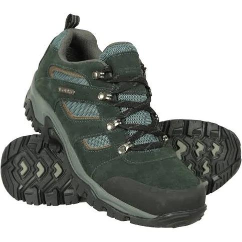 Mountain Warehouse Voyage Mens Waterproof Walking Shoes - Black | Size 11