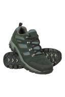 Mountain Warehouse Voyage Mens Waterproof Walking Shoes - Black | Size 9