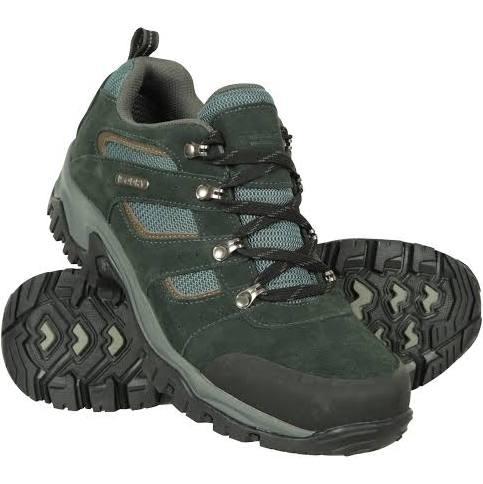 Mountain Warehouse Voyage Mens Waterproof Walking Shoes - Black | Size 9