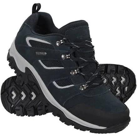 Mountain Warehouse Voyage Waterproof Mens Shoes - Blue | Size 10