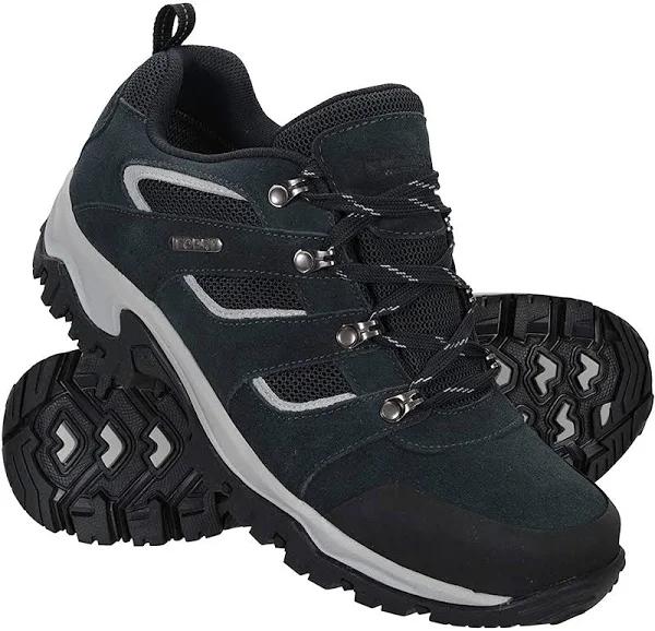 Mountain Warehouse Voyage Waterproof Mens Shoes - Blue | Size 6