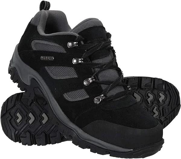 Mountain Warehouse Voyage Waterproof Mens Shoes - Charcoal | Size 6