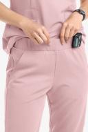 Movement by Butter-Soft Flat Front Jogger Scrub Pants - 2x - Mauve Shadow