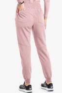 Movement by Butter-Soft Flat Front Jogger Scrub Pants - 2x - Mauve Shadow