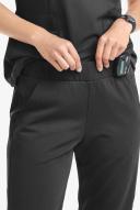 Movement by Butter-Soft Flat Front Jogger Scrub Pants - XS - Black