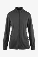 Movement by Butter-Soft Long Sleeve Zip Front Warm-Up Jacket - 2x - Pewter