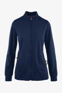 Movement by Butter-Soft Long Sleeve Zip Front Warm-Up Jacket - M - Navy