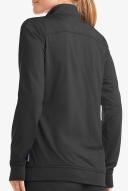 Movement by Butter-Soft Long Sleeve Zip Front Warm-Up Jacket - M - Pewter