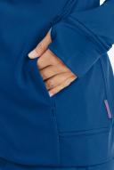 Movement by Butter-Soft Long Sleeve Zip Front Warm-Up Jacket - M - Royal