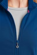 Movement by Butter-Soft Long Sleeve Zip Front Warm-Up Jacket - M - Royal
