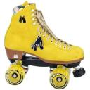 Moxi UO Exclusive Suede Roller Skates - Orange 9 at Urban Outfitters
