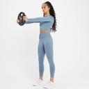 MP Women's Shape Seamless 7/8 Leggings - Pebble Blue - S